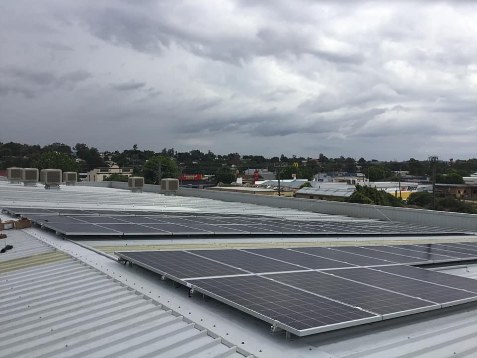 Solar Panels on Roof — Electricians in St Inverell, NSW