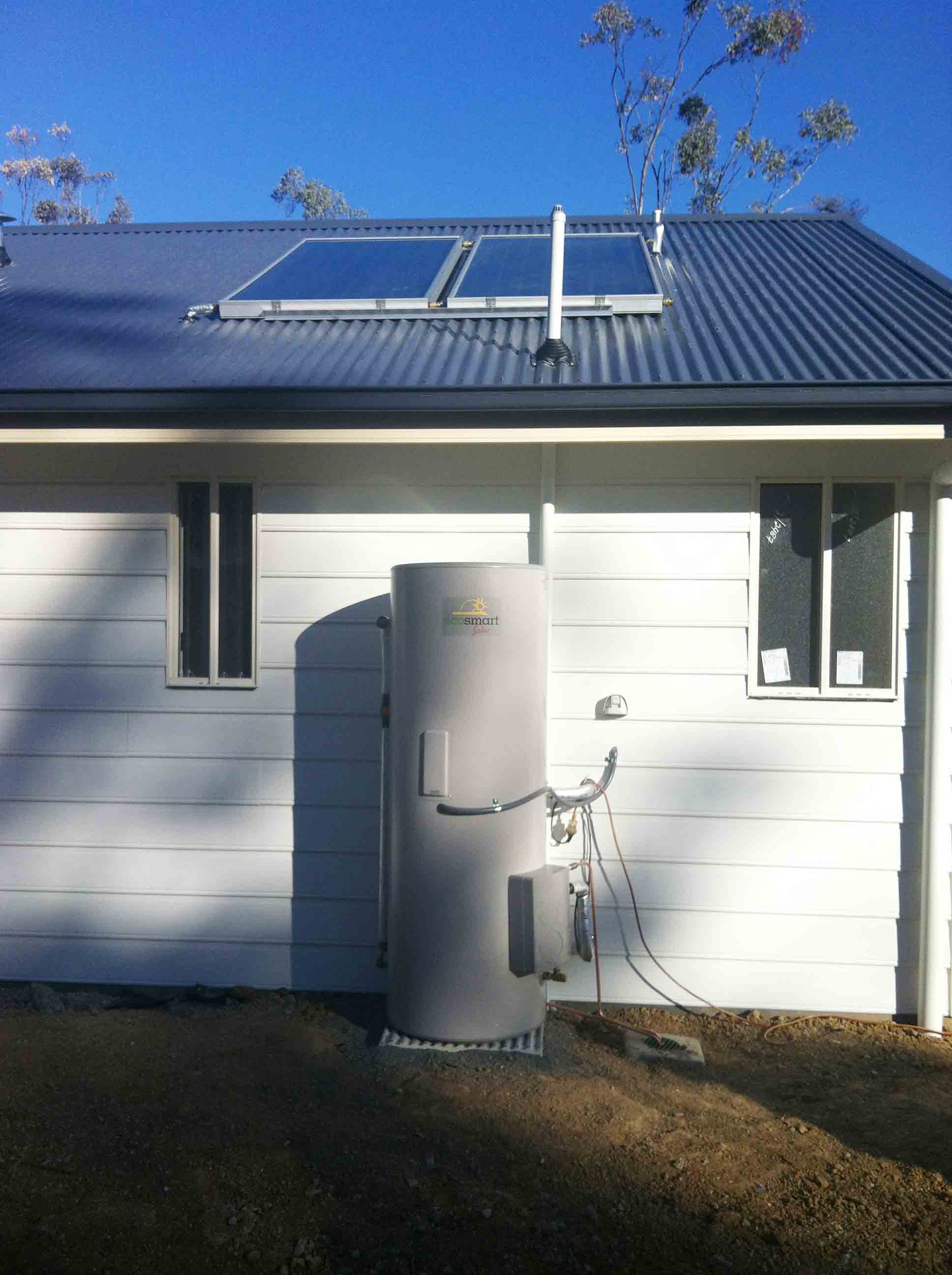 Ecosmart HWS and Solar Panels — Electricians in St Inverell, NSW